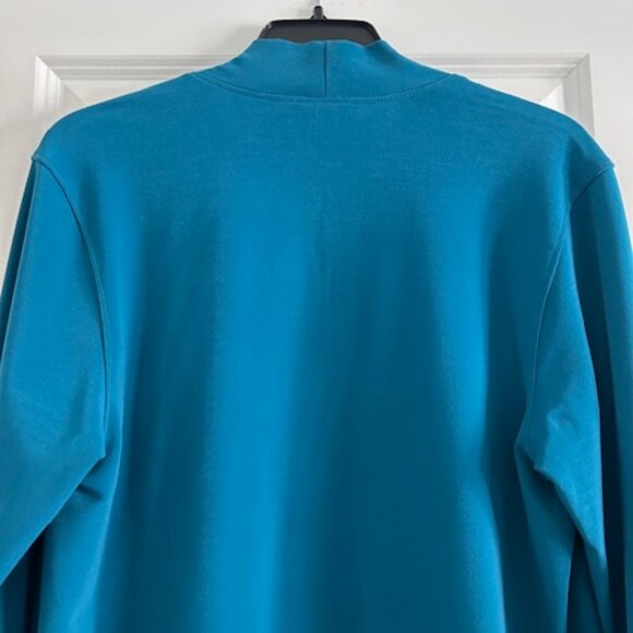 Blast Studio Teal Blazer Jacket, Size Medium - Picture 5 of 5